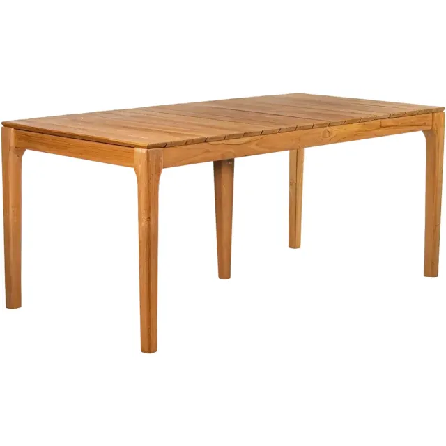Buitengewoon Boet Ribu Teak Tuintafel - 260x100 cm Bruin