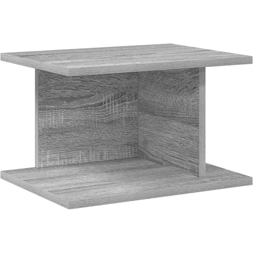 vidaXL Nachtkastje Grijs Sonoma 40 x 30 x 25 cm Bewerkt hout, foto 3