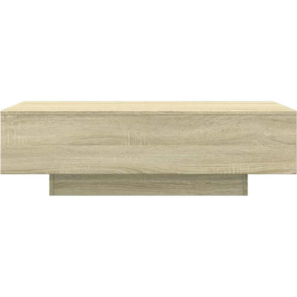 vidaXL Salontafel 100x49,5x31 cm bewerkt hout sonoma eikenkleurig Bruin