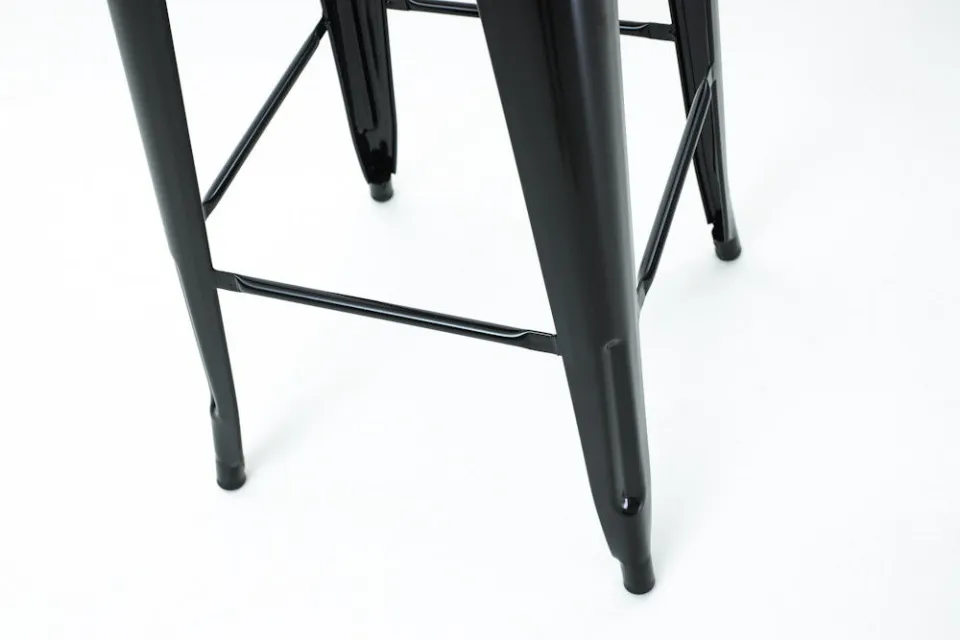 Legend Metalen barkruk zwart - 65 cm, foto 4