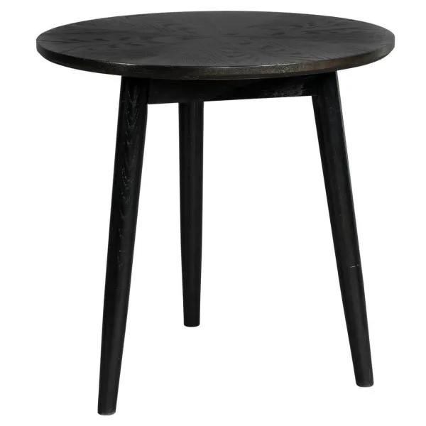 Housecraft Living Fabio ronde bijzettafel zwart