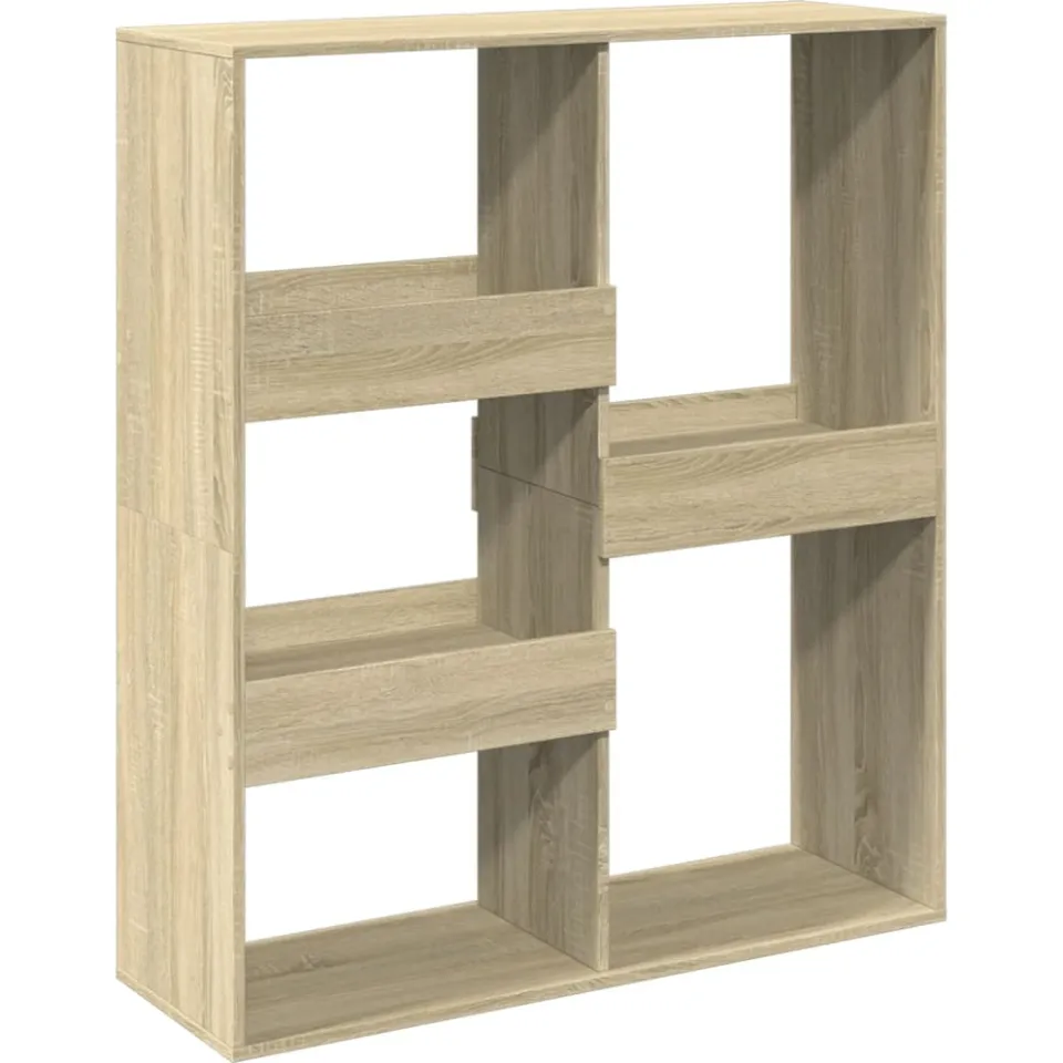 vidaXL Boekenkast / kamerscherm 100x33x115 cm sonoma eikenkleurig, foto 3