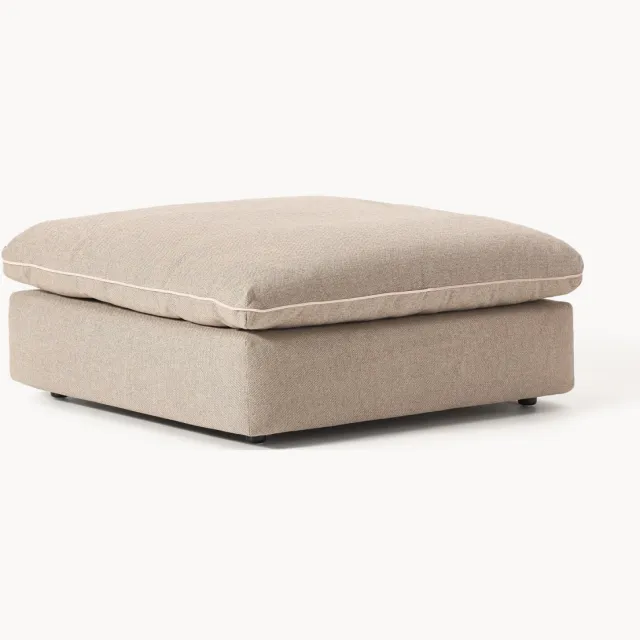 Westwing Collection Voetenbank Felix Beige