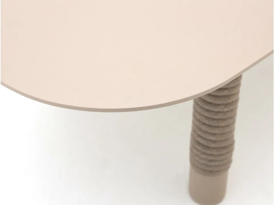 Tierra Outdoor Moretti lounge tuintafel 110x65x35cm taupe, foto 3
