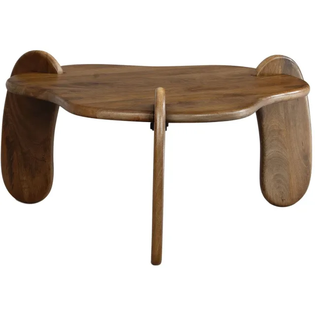 Wohnling Salontafel walnoot massief hout 78 cm - WL7.158 Zie omschrijving