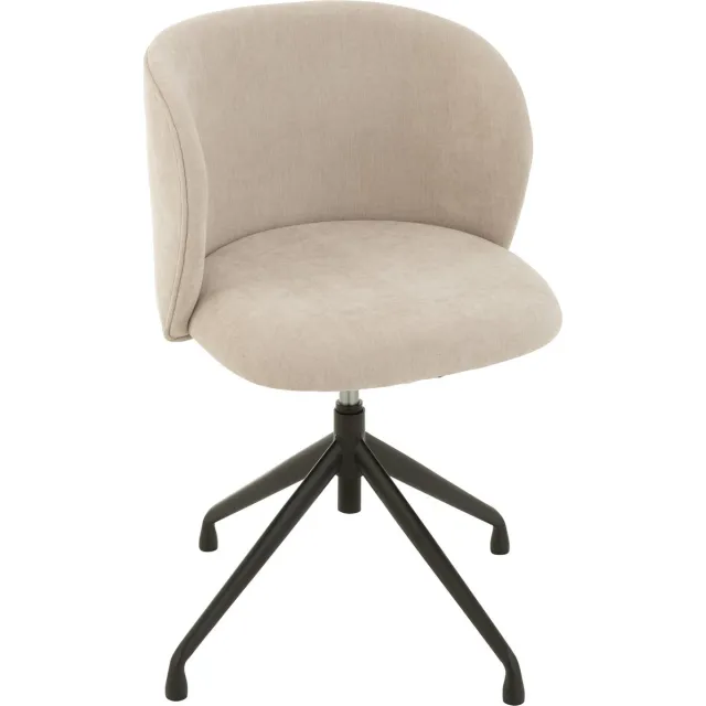 J-Line stoel Turn/Up/Down - textiel - beige