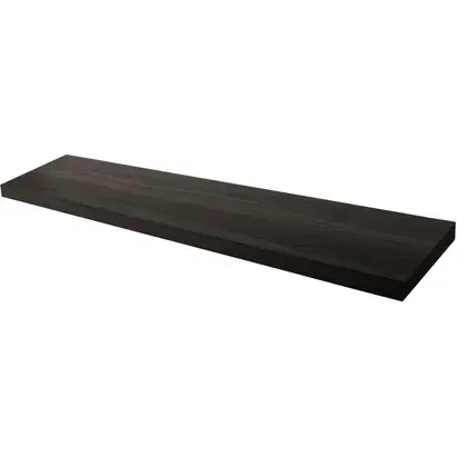 Duraline Wandplank Xl4 Antraciet Eiken 38mm 118x23,5cm Hout
