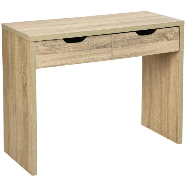 Atmosphera Créateur d'intérieur® Console met 2 lades in houtlook van BIVOAK Beige
