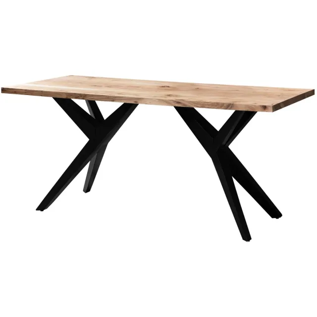 Wohnling Eettafel acaciahout 200x100 cm WL7.226 Zie omschrijving
