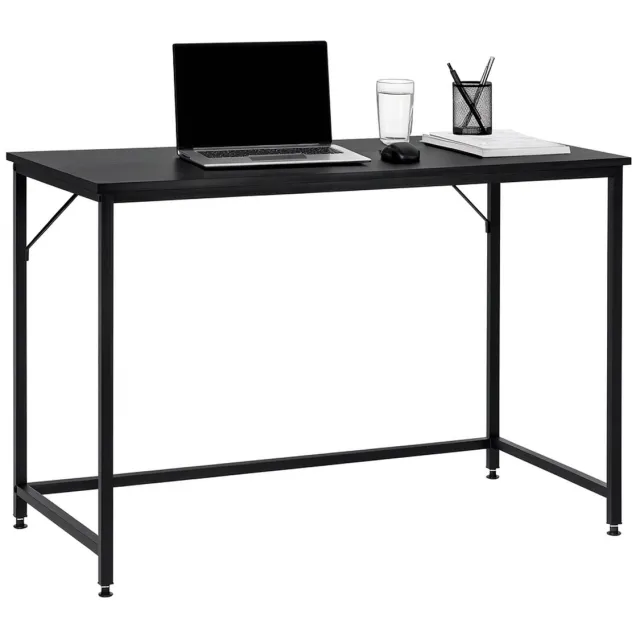 springos Bureau – Werkbureau – Computer Bureau – Bureautafel – Opklapbaar – 100 x 50 x 76 cm – 30 Kg - industriële - Zwart