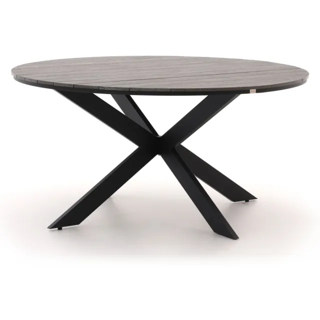 Bellagio tuinmeubelen Bellagio Fidenza dining tuintafel ø149cm Zwart