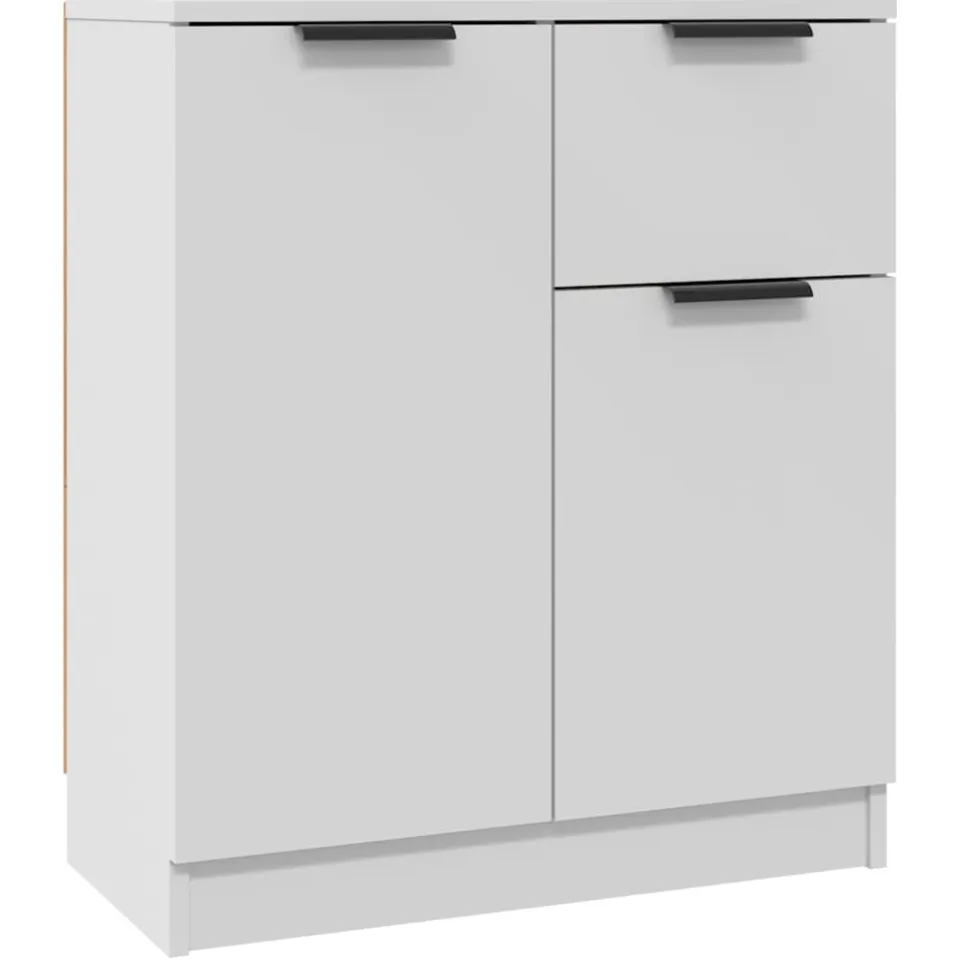 vidaXL Dressoir 60x30x70 cm bewerkt hout wit