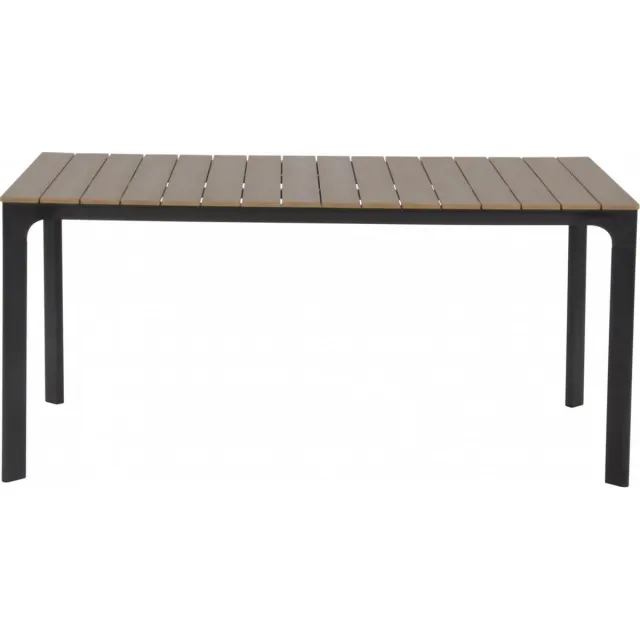 Outdoor Living Tuintafel Arezzo 160 x 90 cm - Hoogte 74 cm - Antraciet
