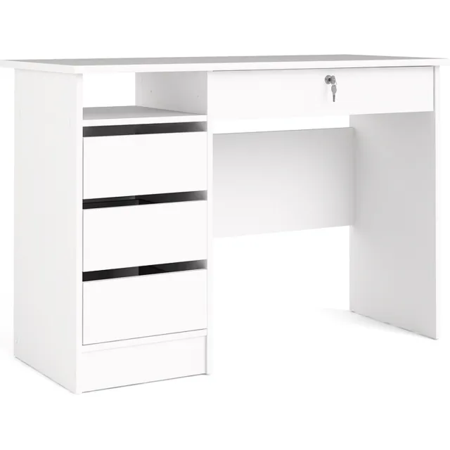 Giga Living Kantoorbureau Function Plus - Wit - 109x51x76cm