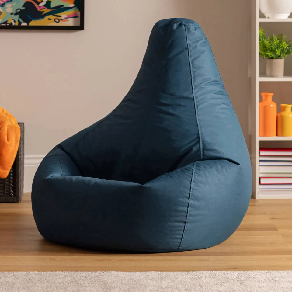 iCON Zitzak Fauteuil Dalton blauw, foto 5
