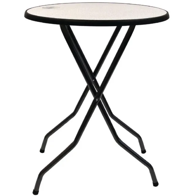 Gastronoble Statafel Barcelona - 85cm Wit; Zwart