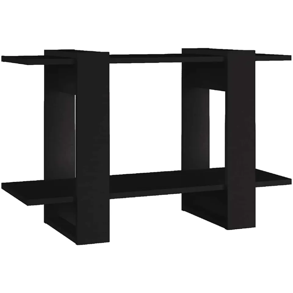 vidaXL Boekenkast/kamerscherm 80x30x51 cm zwart
