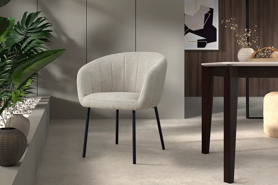 stoel Pia beige, foto 6