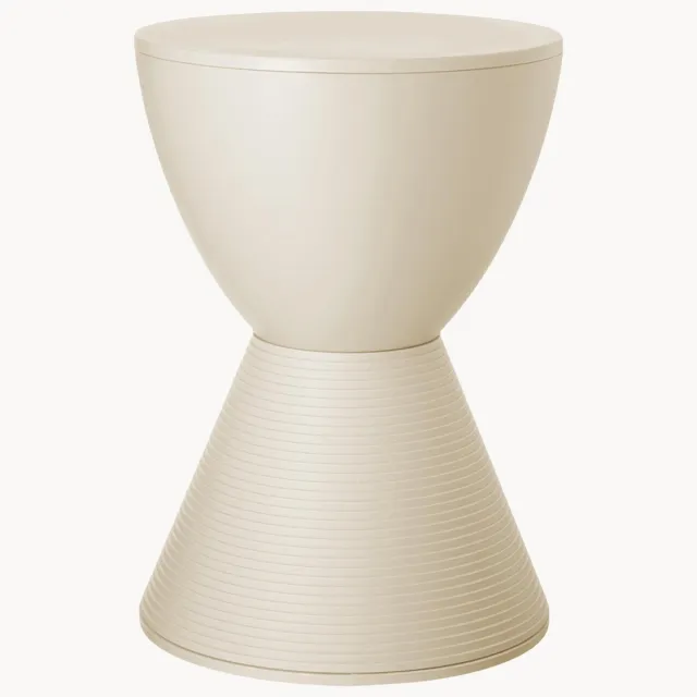 Kartell Ronde design bijzettafel Prince Aha Wit