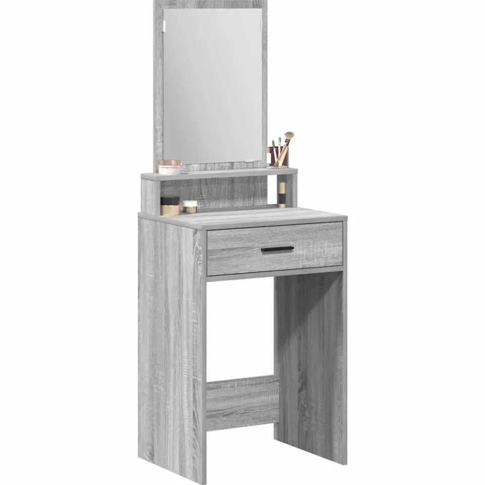 vidaXL Plafondtafel Grijs Sonoma 50 x 41 x 140 cm Bewerkt hout Lichtgrijs