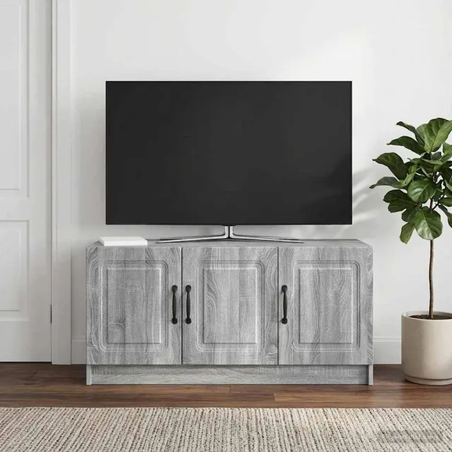 vidaXL TV-kast Grijs sonoma 99 x 34,5 x 47 cm Bewerkt hout, foto 2