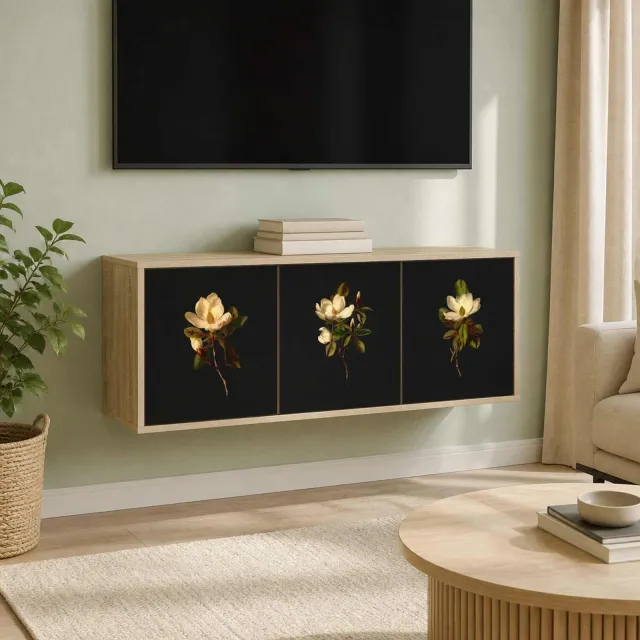 vidaXL Wandgemonteerd tv-meubel BREMEN 102 x 33 x 40 cm Sonoma Eiken, foto 2