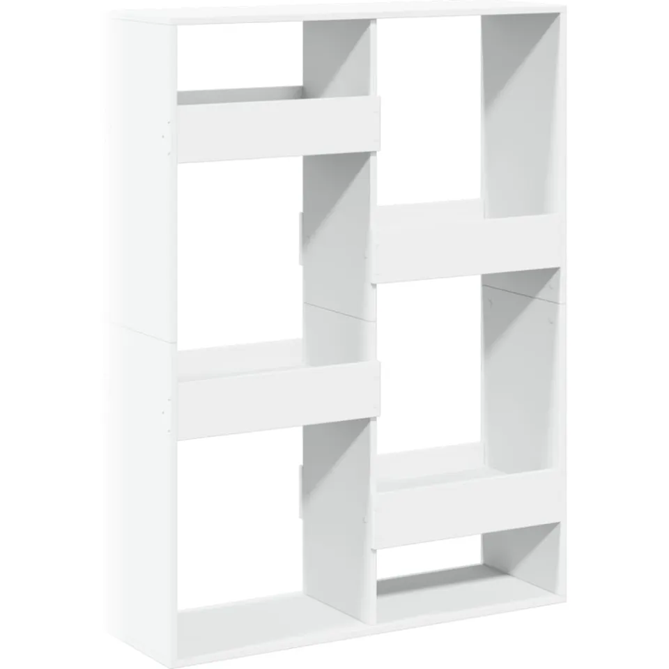 vidaXL Kamerscherm 100x33x135 cm bewerkt hout wit, foto 4