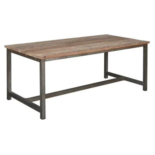 Tower Living Eettafel Venetie - Rechthoek Bruin Hout - 180x100x78cm