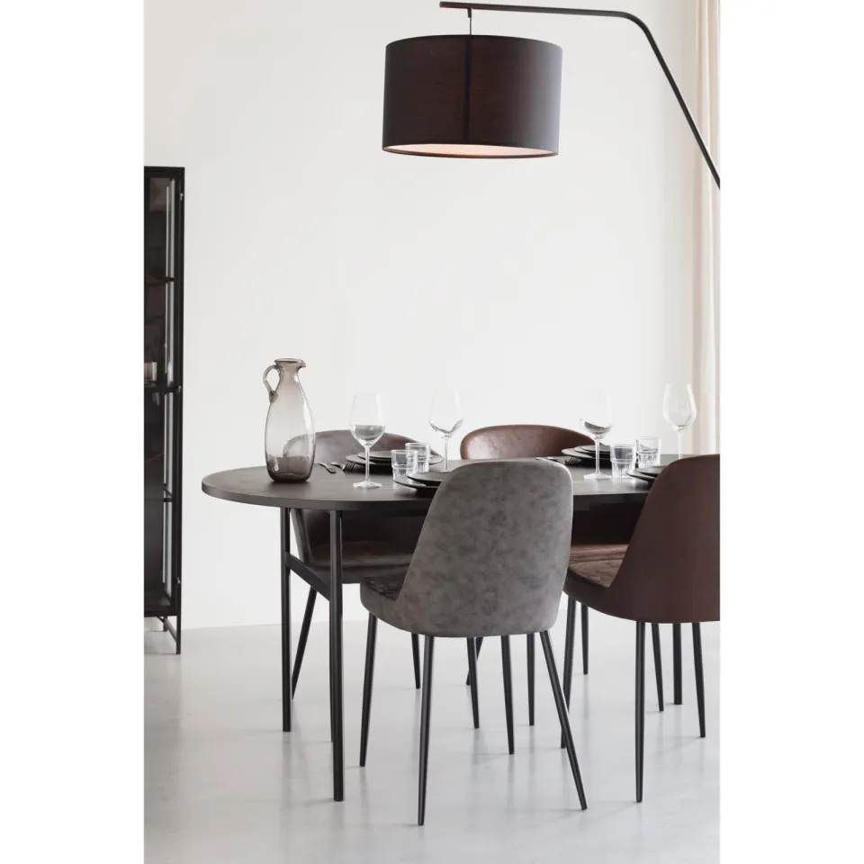 Housecraft Living eettafel Marcio zwart, foto 3