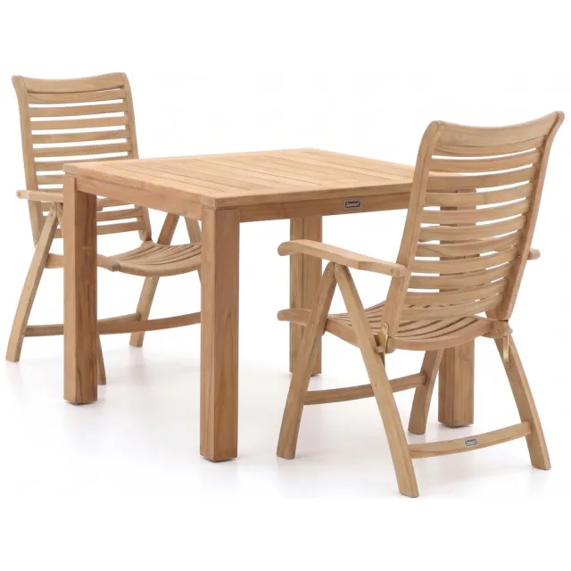 Sunyard Furniture Sunyard Corby/Buxton 90cm dining tuinset 3-delig verstelbaar