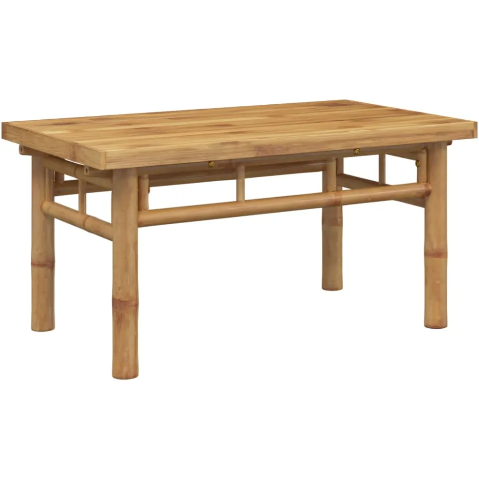 vidaXL Salontafel 70x40x35 cm bamboe bruin, foto 3