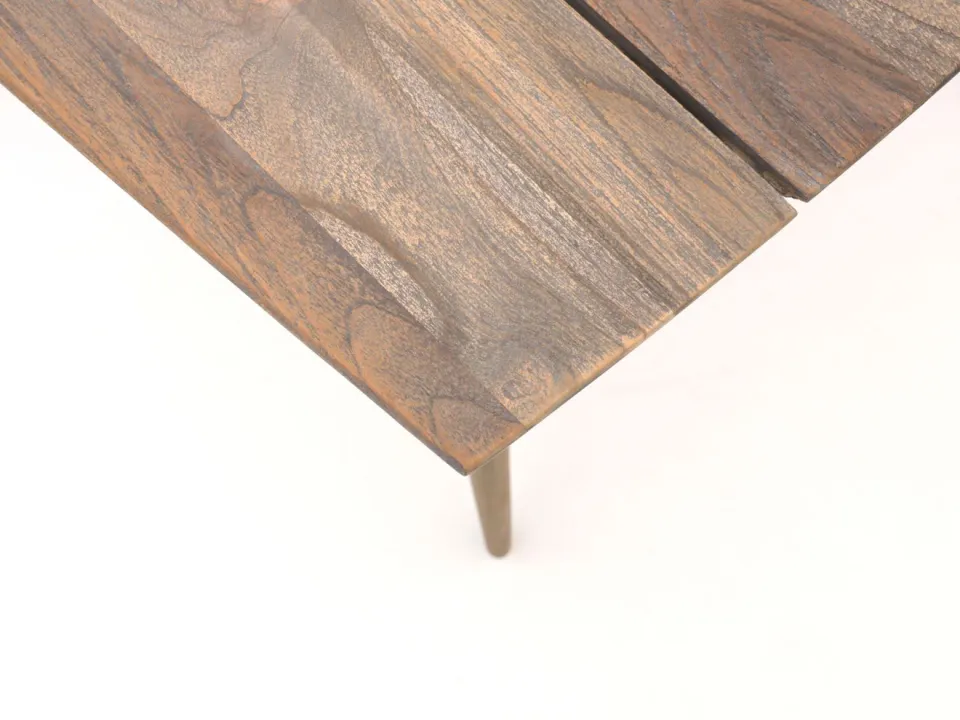 ROUGH Furniture ROUGH-K dining tuintafel 90x90x75cm bruin, foto 5