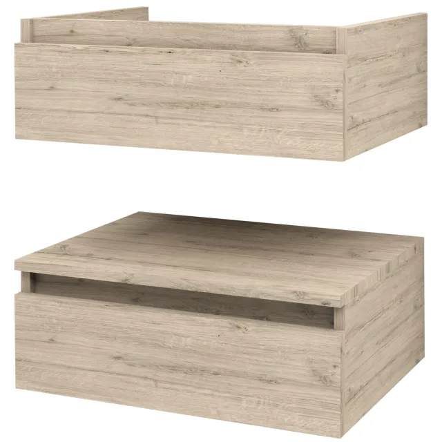 Boss & Wessing Venus onderkast 61 cm bruin