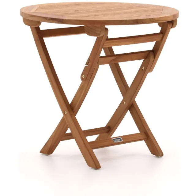 Bellagio tuinmeubelen Sunyard Preston klaptafel ø 80cm (h:75cm) Bruin
