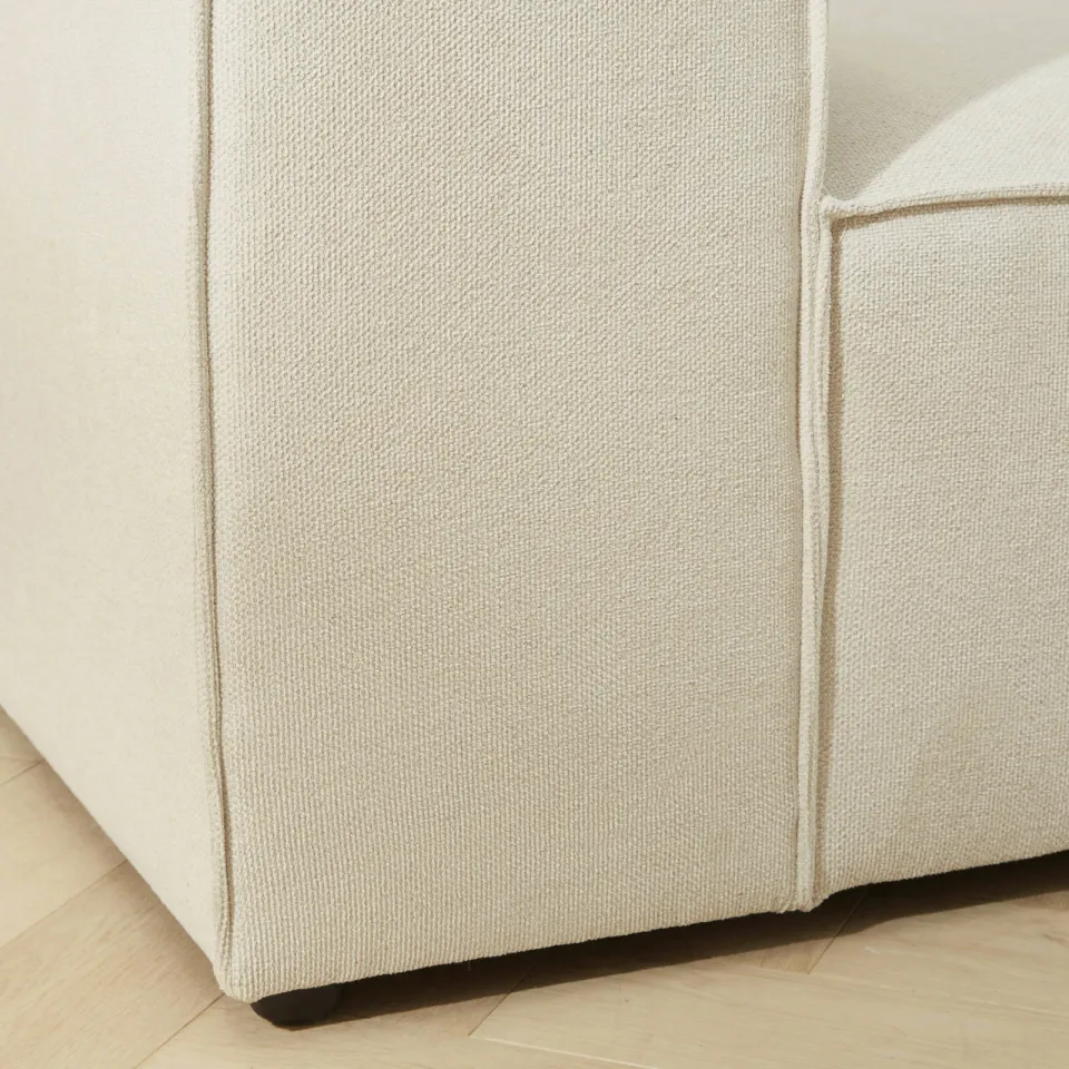 NOUS Living hoekbank Igor hoek rechts - beige, foto 7
