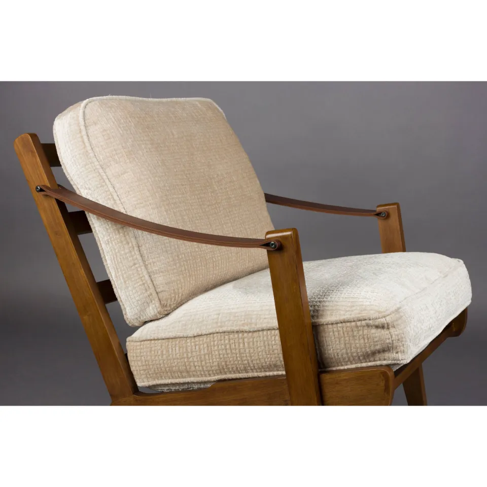 Dutchbone Lounge Chair Washington beige, foto 7