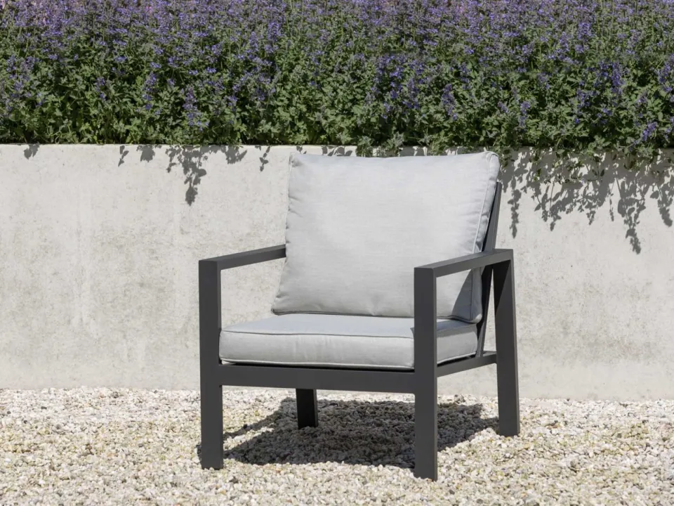 Manifesto Furniture Manifesto Alzano lounge tuinstoel grijs, foto 3