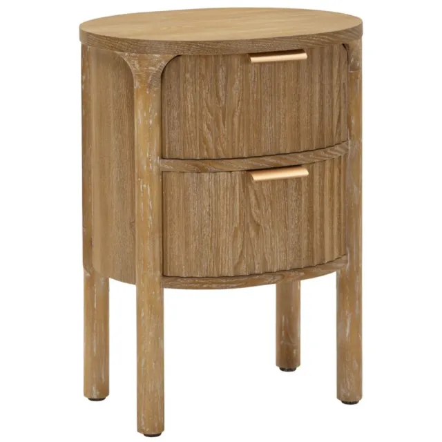 Mauro Ferretti Nachtkastje Nightstand Gothenburg 38×34,5×52 cm bruin