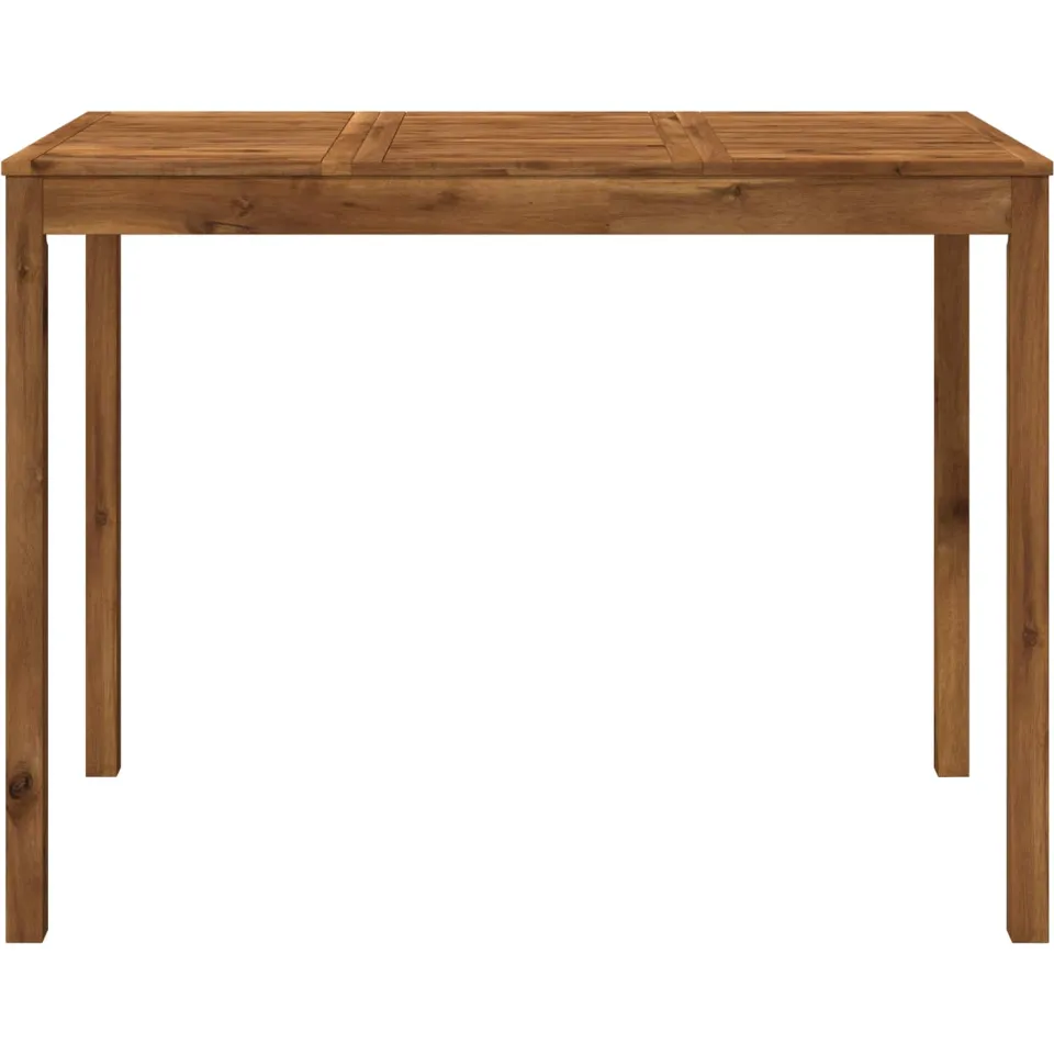 vidaXL Tuinbar Tafel LAREN Naturel 141 x 80,5 x 105 cm Bruin