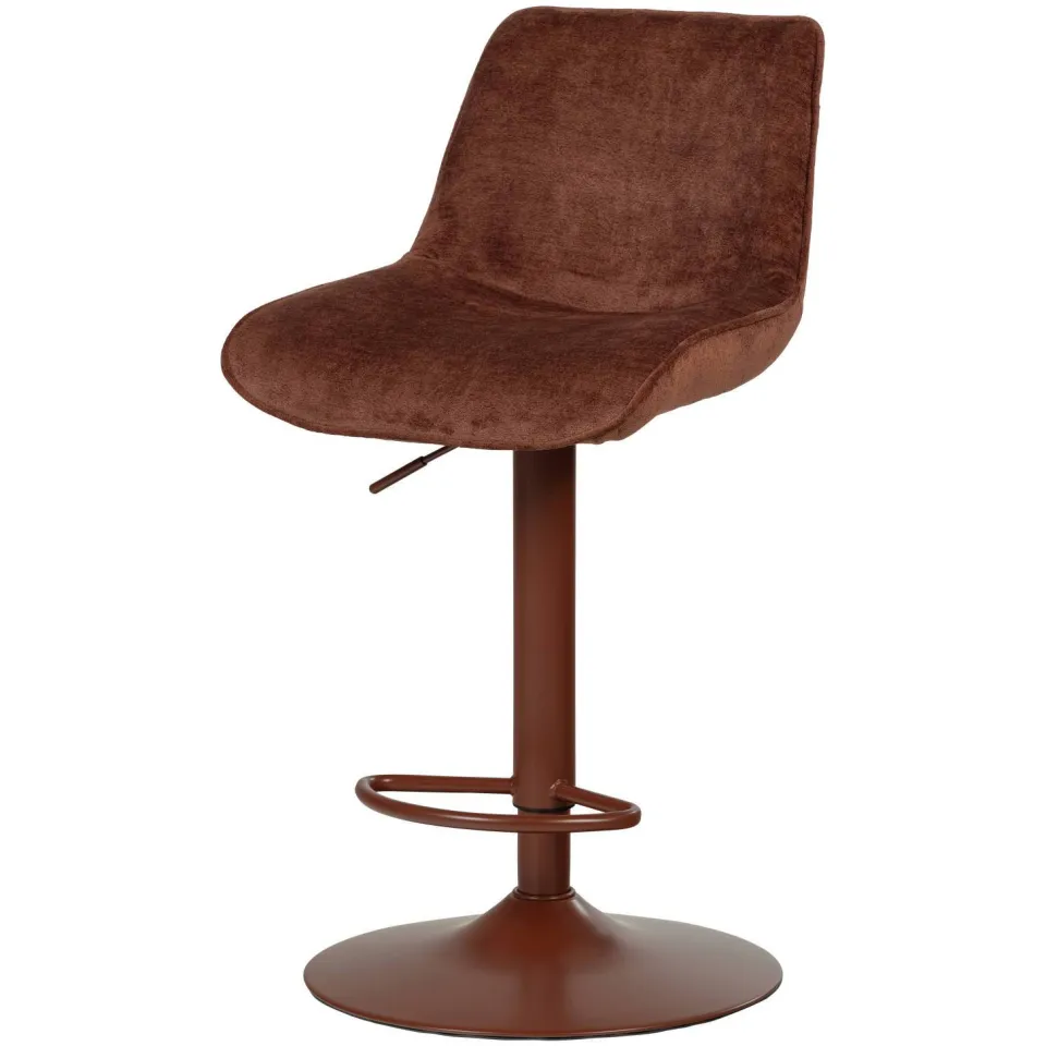 WOOOD Marten barstoel kastanjebruin chestnut brown, foto 3