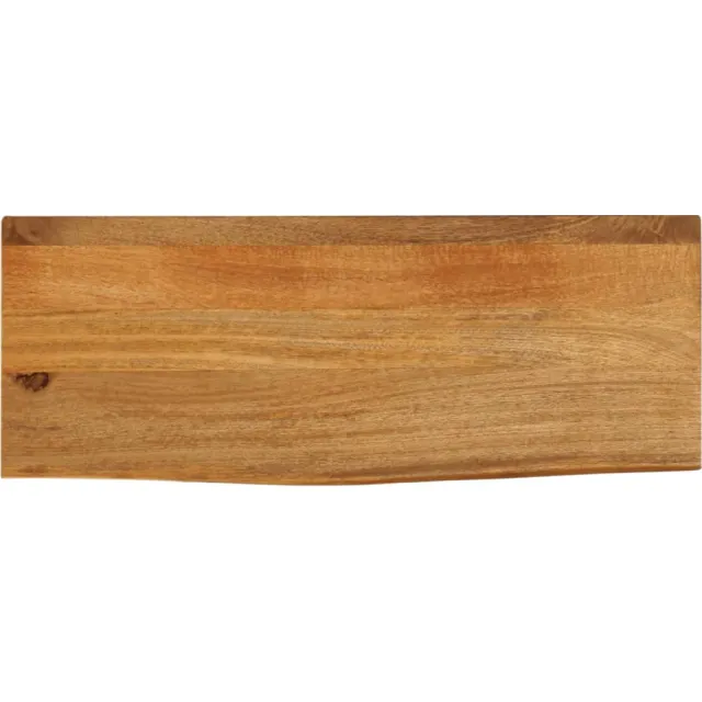 vidaXL Tafelblad met natuurlijke rand 70x30x3,8 cm massief mangohout Bruin
