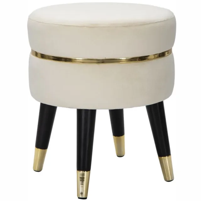 Mauro Ferretti Kruk Paris Crema/gold Ø 35×40,5 cm Crème
