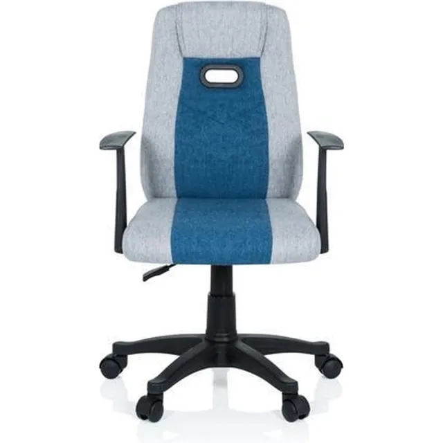 hjh office Kinder bureaustoel KIDDY EXTRA met armleuningen grijs / blauw hjh OFFICE