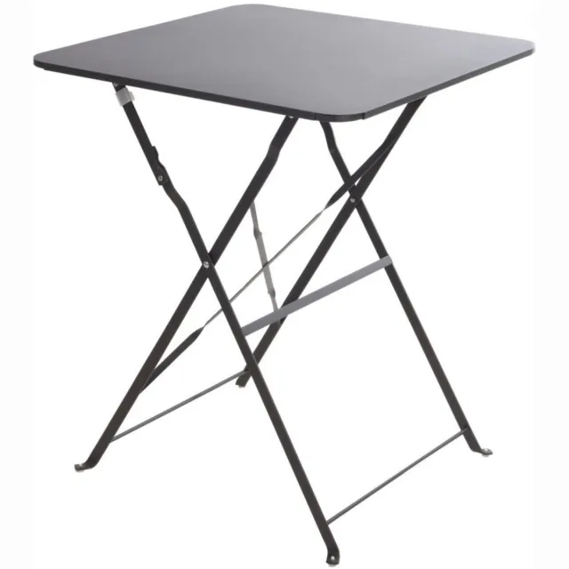 Pro Garden Excellent Houseware Klaptafel 60x60x71 cm Antraciet