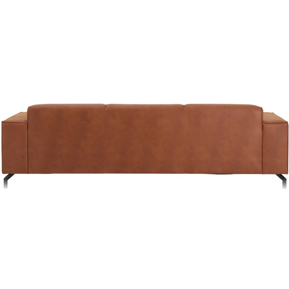 NOUS Living Brent 3-zitsbank cognac, foto 3