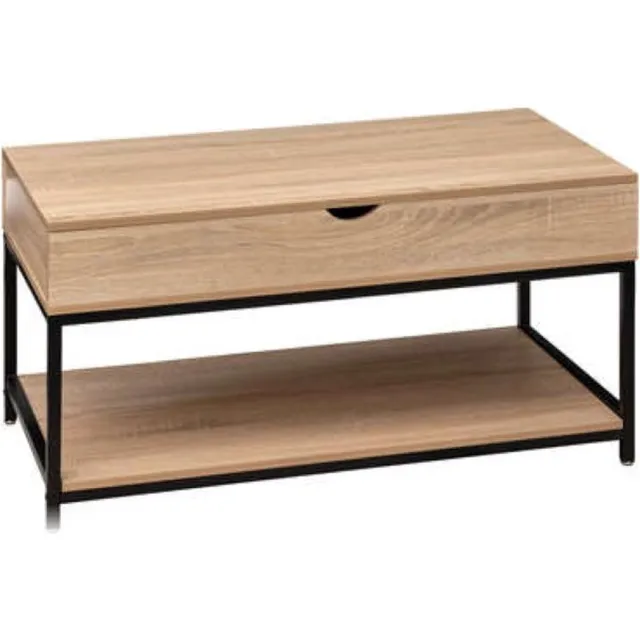 5 Five Simply Smart 5Five Aliaj Salontafel 95x50x51cm - In hoogte verstelbaar - Beige