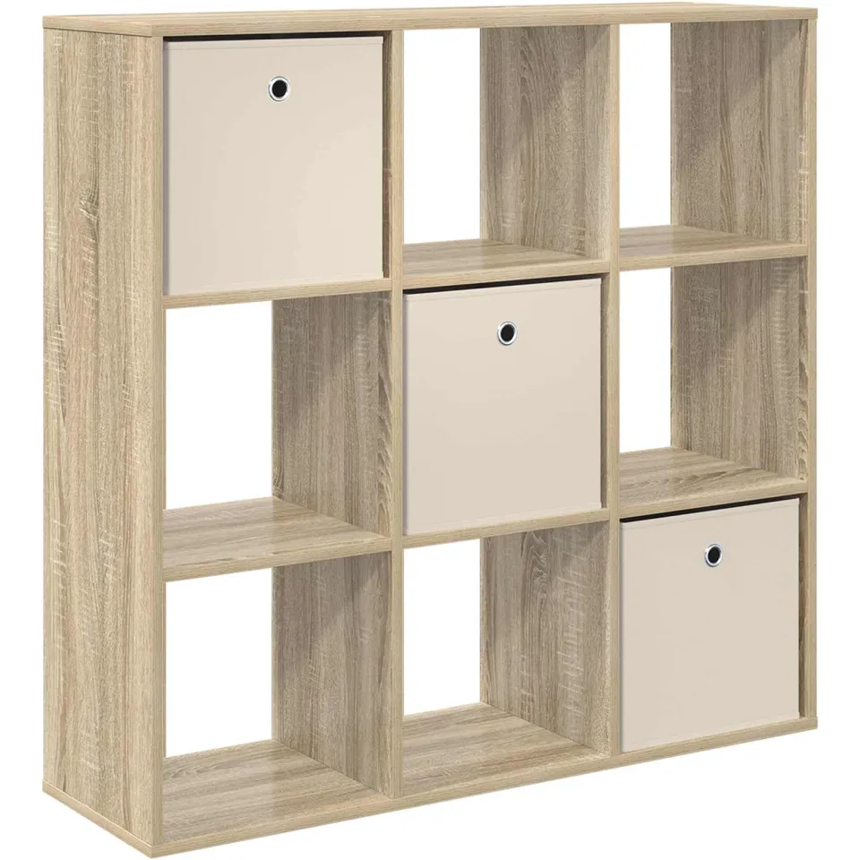 vidaXL Dressoir Sonoma Eiken 102 x 31 x 99,5 cm, foto 3