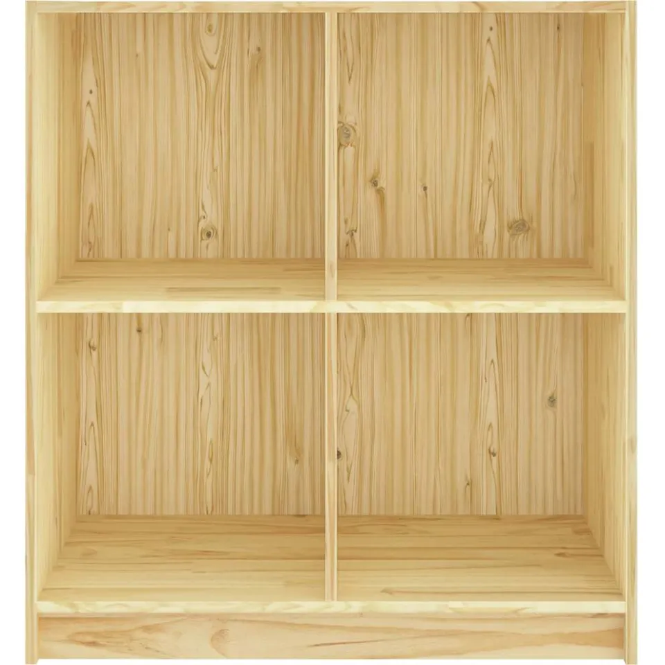vidaXL Dressoir 70x33x76 cm massief grenenhout bruin, foto 4