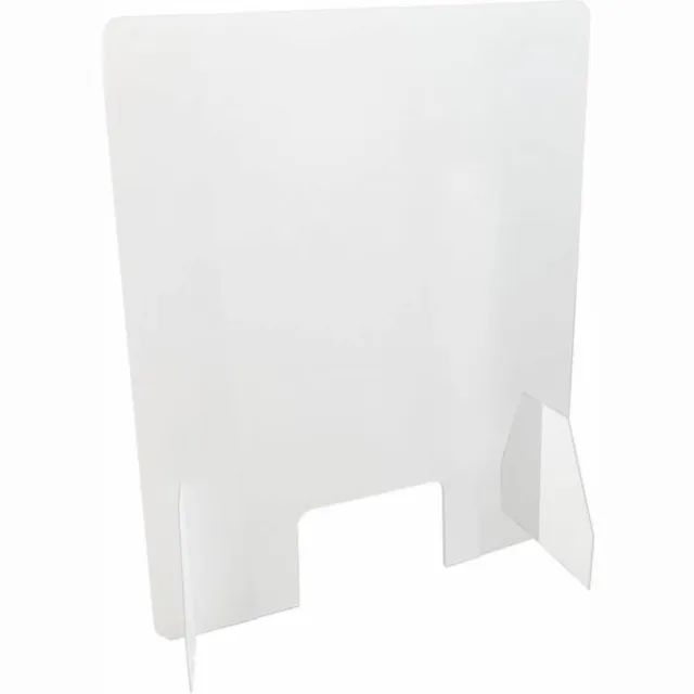 Fego Beschermende Acrylglaswand 50 x 75 cm - Plexiglas - Bureauscherm - Corona scherm - Baliescherm - 3 mm dikte