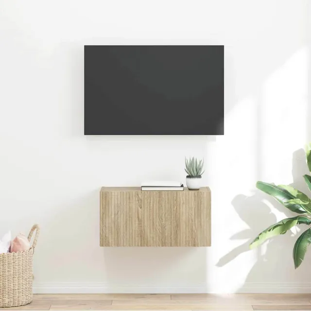 vidaXL TV Wandkast 60 x 31 x 29,5 cm Sonoma Bewerkt hout bruin, foto 2